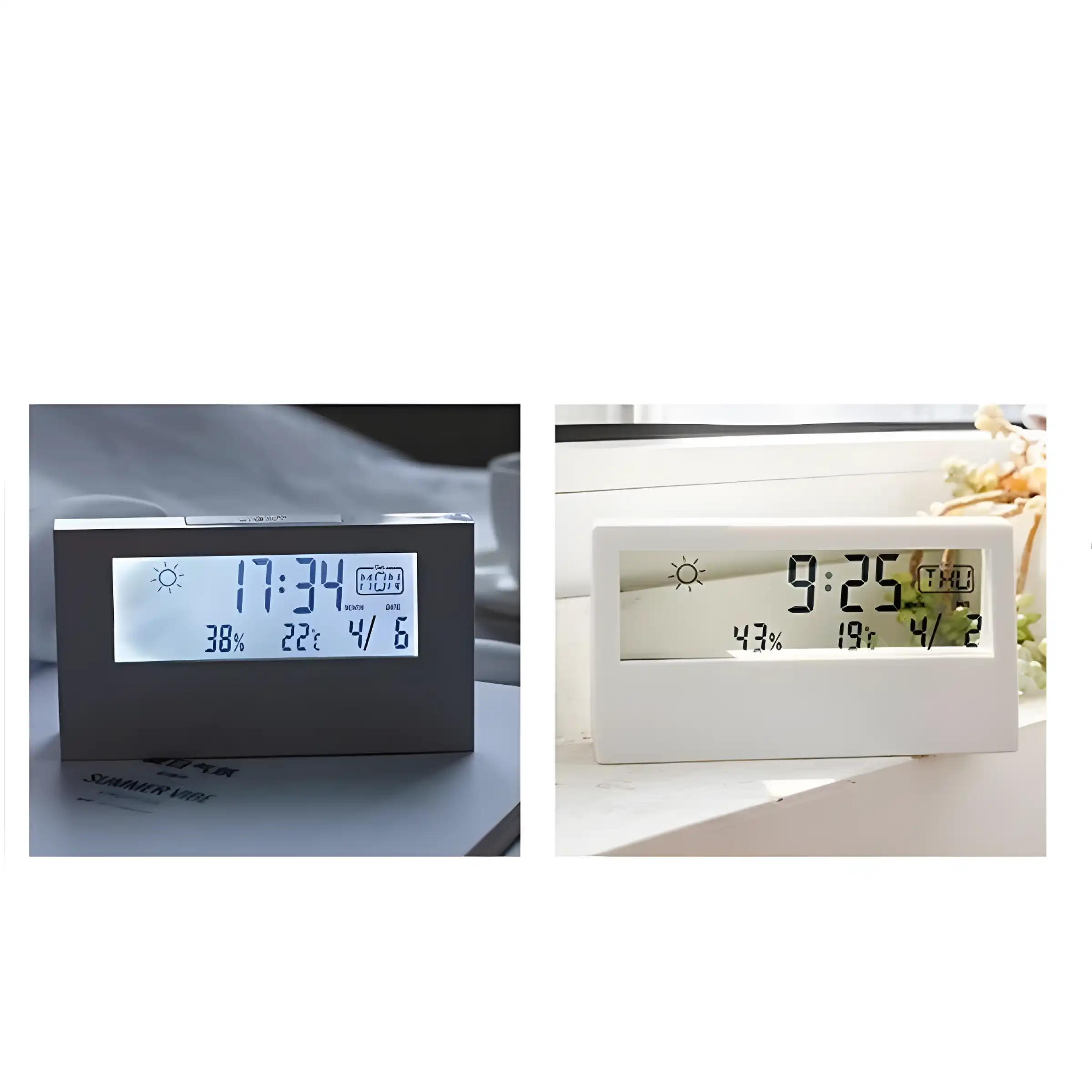 Creative Transparent Digital Clock Buy Creative Transparent Digital Clock in bulk for Corporate Gifting | Corporate Gyft