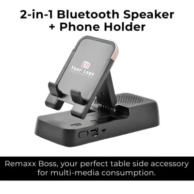 Buy Logivox Phone Stand with Bluetooth Speaker in bulk for Corporate Gifting | Corporate Gyft