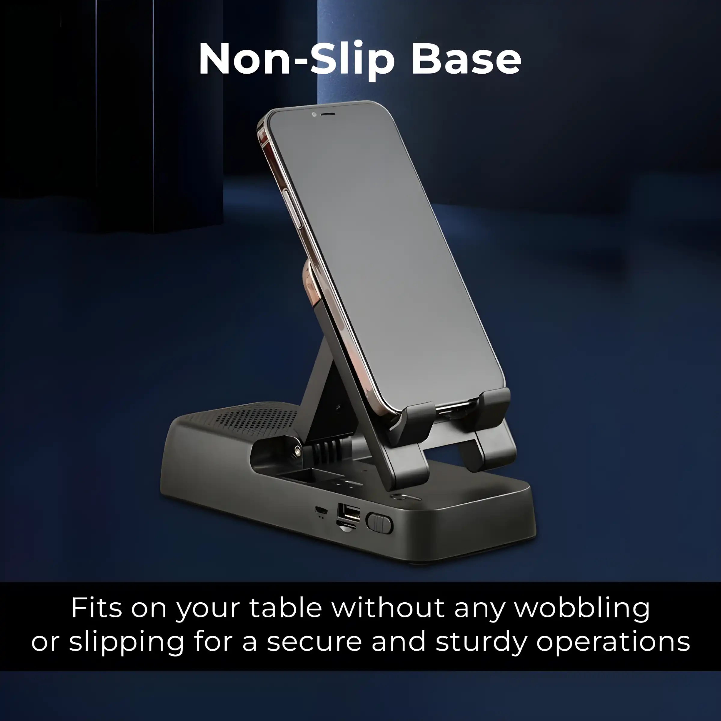 Logivox Phone Stand with Bluetooth Speaker Buy Logivox Phone Stand with Bluetooth Speaker in bulk for Corporate Gifting | Corporate Gyft