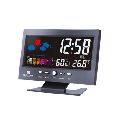 Buy Netryx Weather and Time Display Clock in bulk for Corporate Gifting | Corporate Gyft