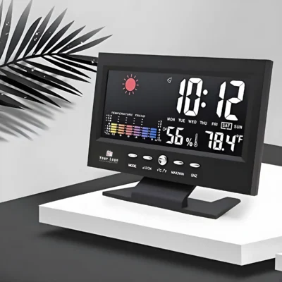 Buy Netryx Weather and Time Display Clock in bulk for Corporate Gifting | Corporate Gyft