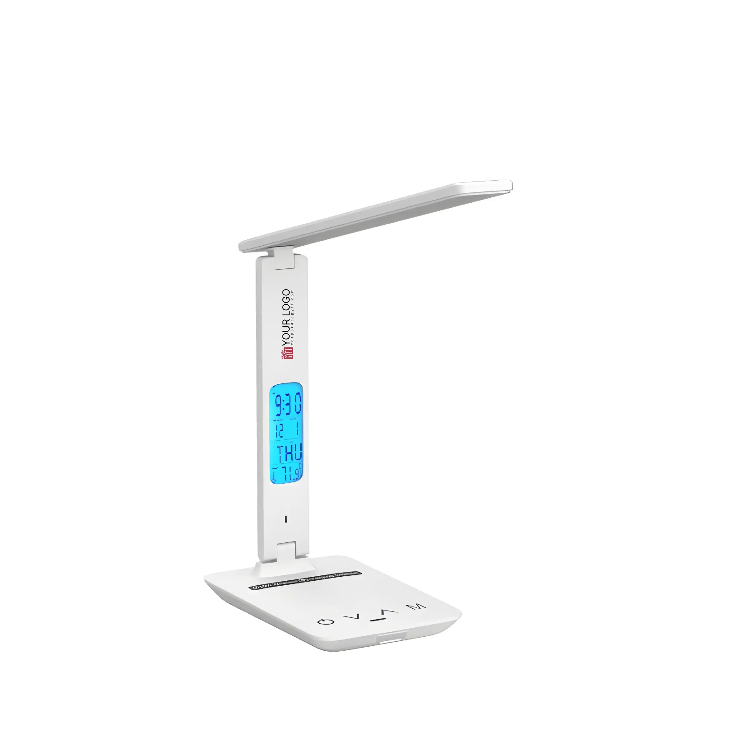 Nexora Desk Lamp with Wireless Charger - White Buy Nexora Desk Lamp with Wireless Charger - White in bulk for Corporate Gifting | Corporate Gyft