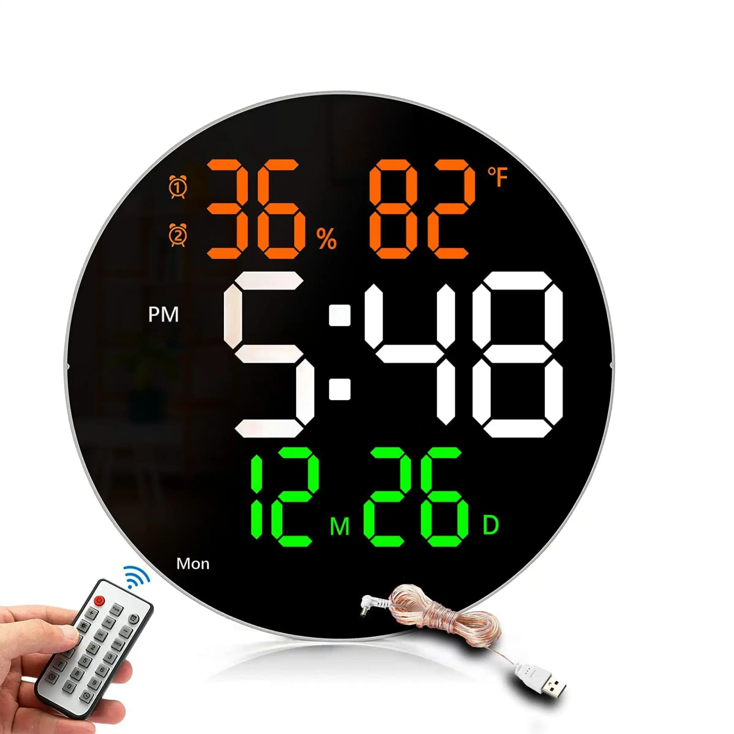 Omega Multi-Function Digital Clock Buy Omega Multi-Function Digital Clock in bulk for Corporate Gifting | Corporate Gyft