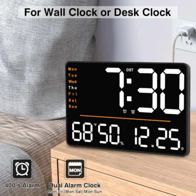 Buy Spectra Large Digital LED Clock in bulk for Corporate Gifting | Corporate Gyft