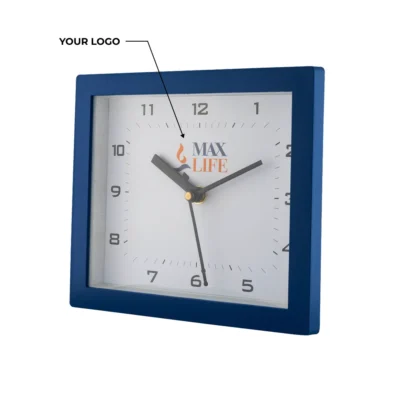 Buy Dual-Use Table cum Wall Clock - Blue in bulk for Corporate Gifting | Corporate Gyft