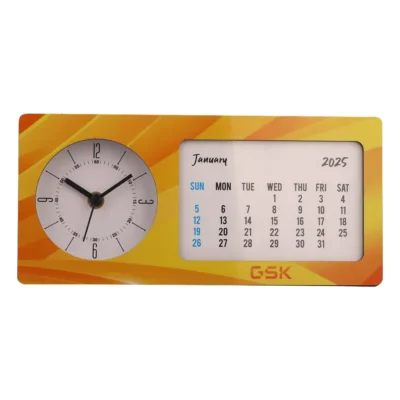 Buy Modern Table Clock with Frame in bulk for Corporate Gifting | Corporate Gyft