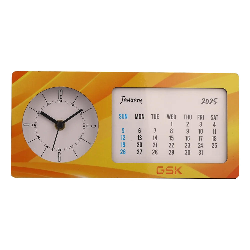 Modern Table Clock with Frame Buy Modern Table Clock with Frame in bulk for Corporate Gifting | Corporate Gyft