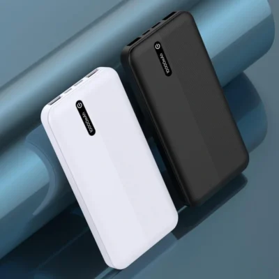 Buy Slim 10000 mAH Power Bank - White in bulk for Corporate Gifting | Corporate Gyft