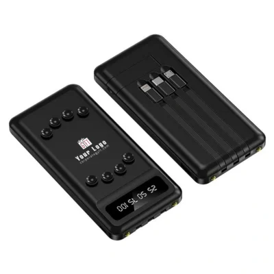 Buy Multi-Cable 10000 mAh Power Bank in bulk for Corporate Gifting | Corporate Gyft