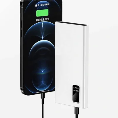 Buy Ultra 20000mAh Power Bank - White in bulk for Corporate Gifting | Corporate Gyft