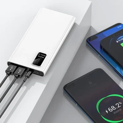 Buy Ultra 20000mAh Power Bank - White in bulk for Corporate Gifting | Corporate Gyft