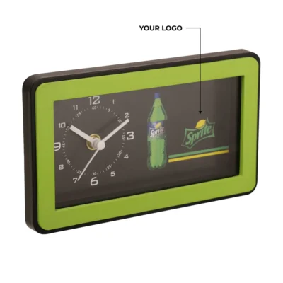 Buy Rectangular Desk Timepiece - Green in bulk for Corporate Gifting | Corporate Gyft