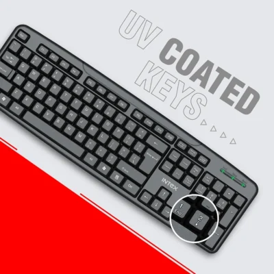 Buy Intex Corona G Wired USB Keyboard in bulk for Corporate Gifting | Corporate Gyft