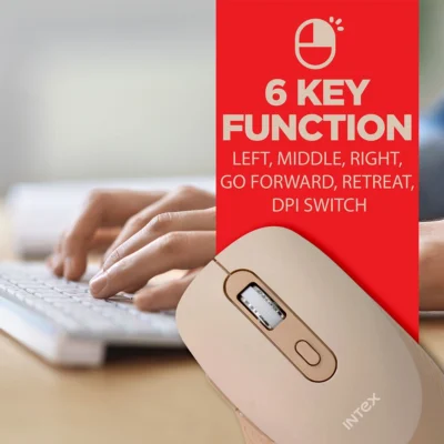 Buy Intex Delta Classic Wireless Mouse in bulk for Corporate Gifting | Corporate Gyft