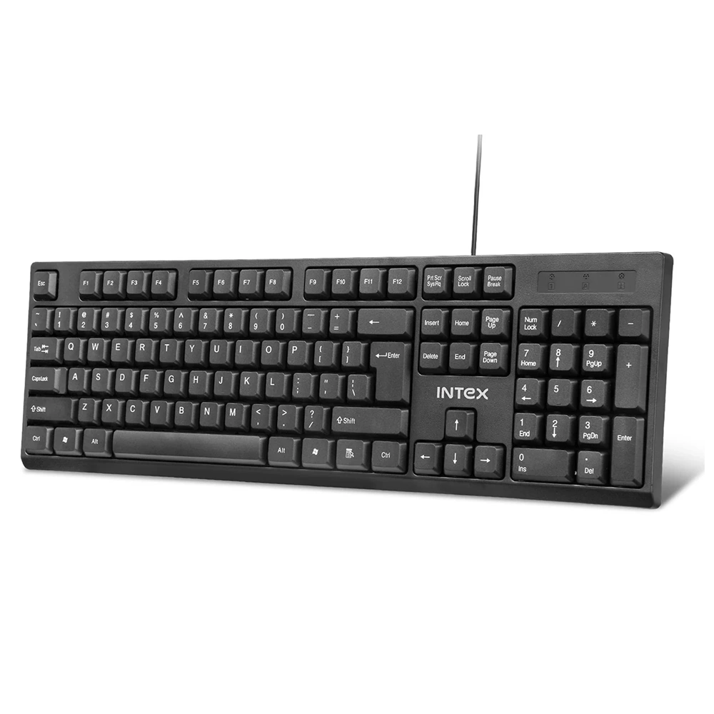 Intex Fury Wired Keyboard Buy Intex Fury Wired Keyboard in bulk for Corporate Gifting | Corporate Gyft