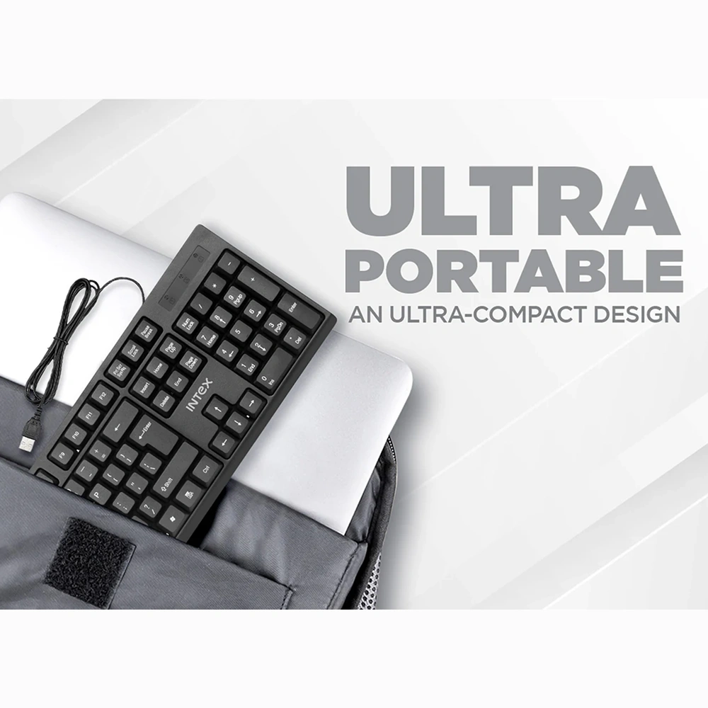 Intex Fury Wired Keyboard Buy Intex Fury Wired Keyboard in bulk for Corporate Gifting | Corporate Gyft