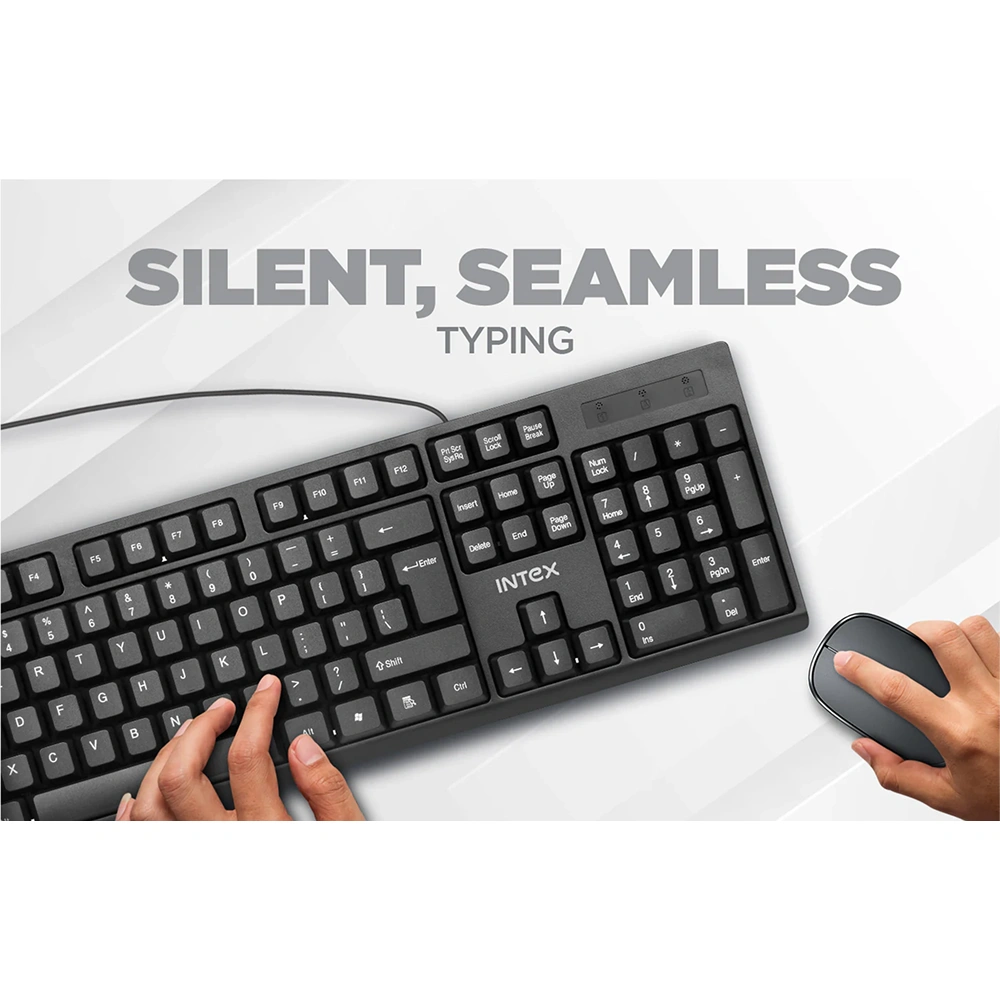 Intex Fury Wired Keyboard Buy Intex Fury Wired Keyboard in bulk for Corporate Gifting | Corporate Gyft
