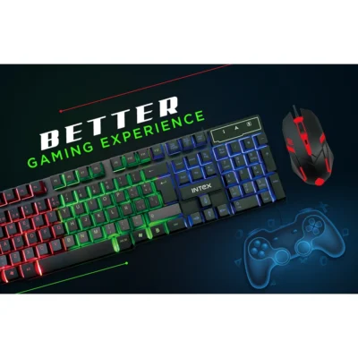 Buy Intex IT-KB334 Gaming Combo - Black in bulk for Corporate Gifting | Corporate Gyft