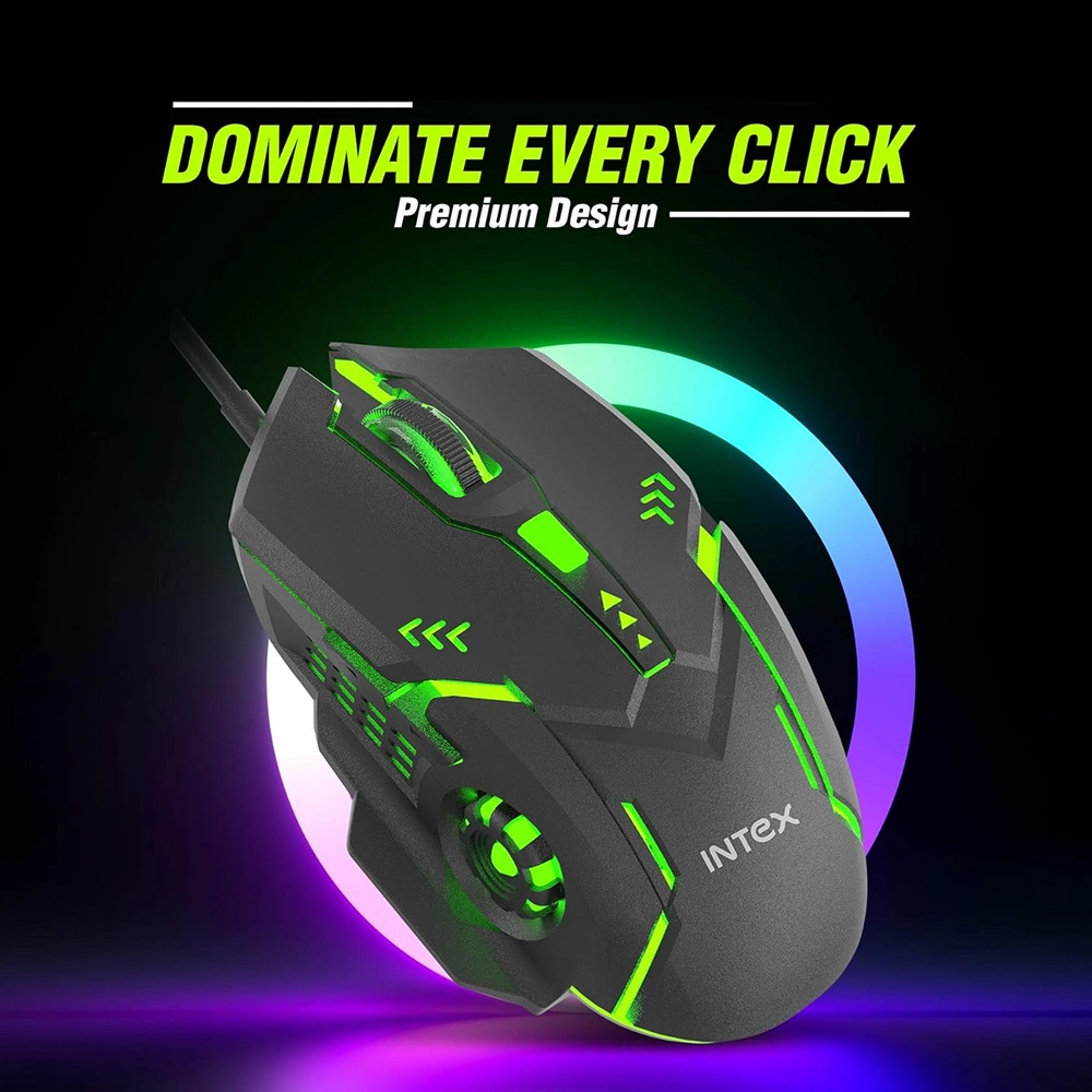 Intex Nova Wired Mouse Buy Intex Nova Wired Mouse in bulk for Corporate Gifting | Corporate Gyft