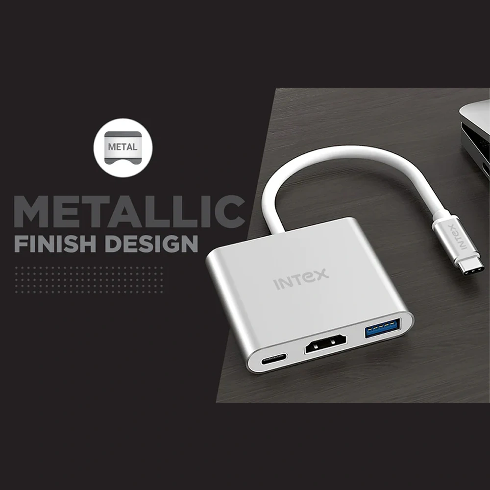 Intex Xtreme-100 Multiport USB Hub Buy Intex Xtreme-100 Multiport USB Hub in bulk for Corporate Gifting | Corporate Gyft