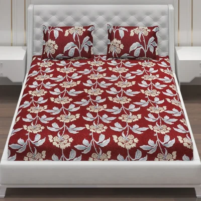 Buy Monte Carlo Cashme Double Bedsheet Set in bulk for Corporate Gifting | Corporate Gyft