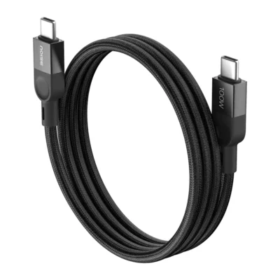 Buy Noise 100W Braided Cable - Black in bulk for Corporate Gifting | Corporate Gyft