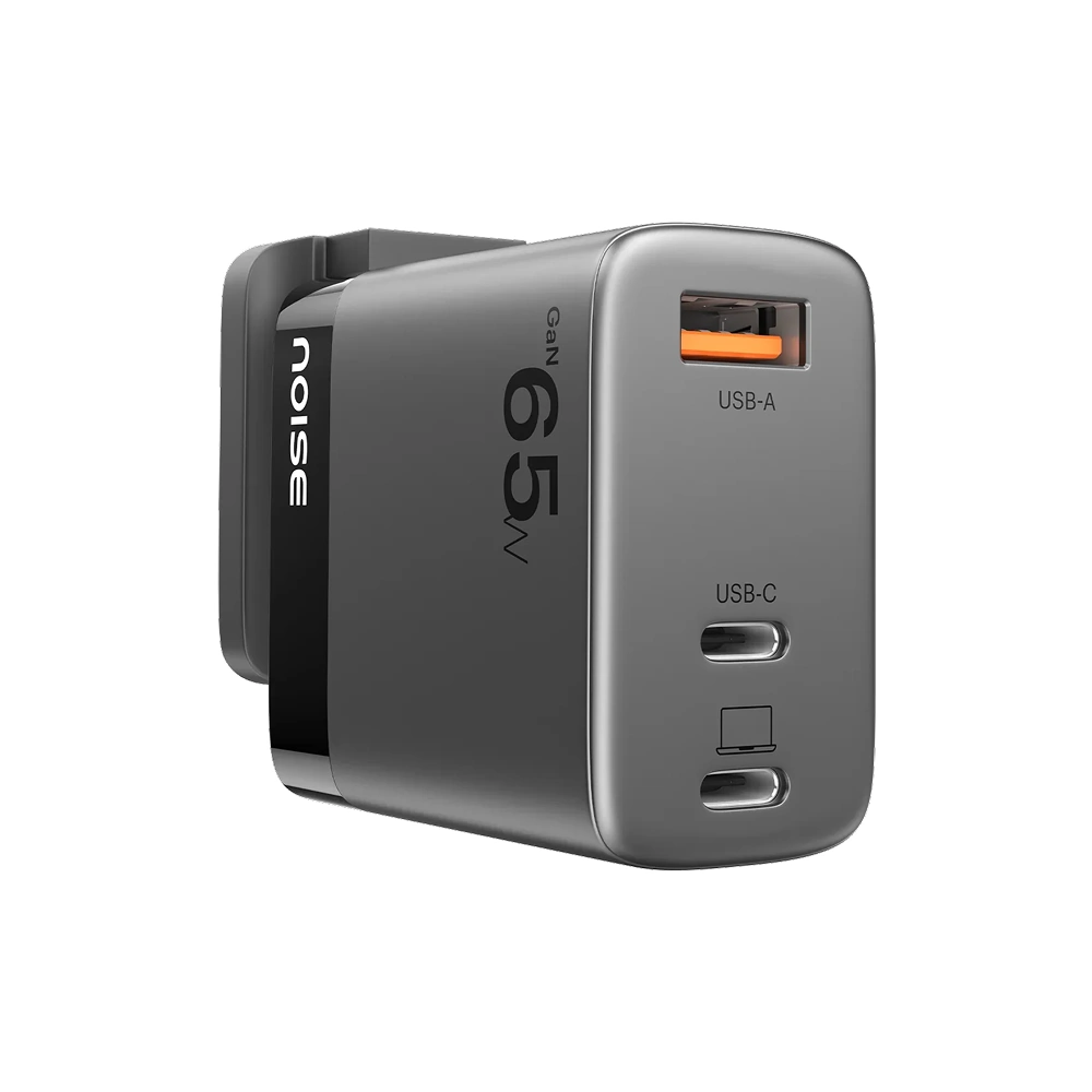 Noise GaN Charger - 65W Buy Noise GaN Charger - 65W in bulk for Corporate Gifting | Corporate Gyft