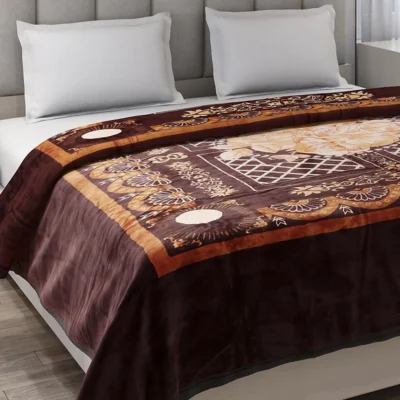 Buy Monte Carlo Romilly Double Mink Blanket in bulk for Corporate Gifting | Corporate Gyft