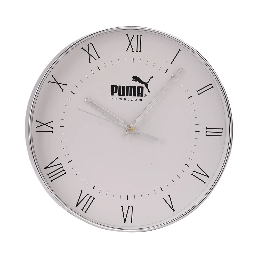 Signature Corporate Wall Clock - Silver Buy Signature Corporate Wall Clock - Silver in bulk for Corporate Gifting | Corporate Gyft