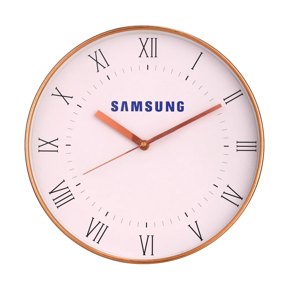 Signature Corporate Wall Clock - Brown Buy Signature Corporate Wall Clock - Brown in bulk for Corporate Gifting | Corporate Gyft