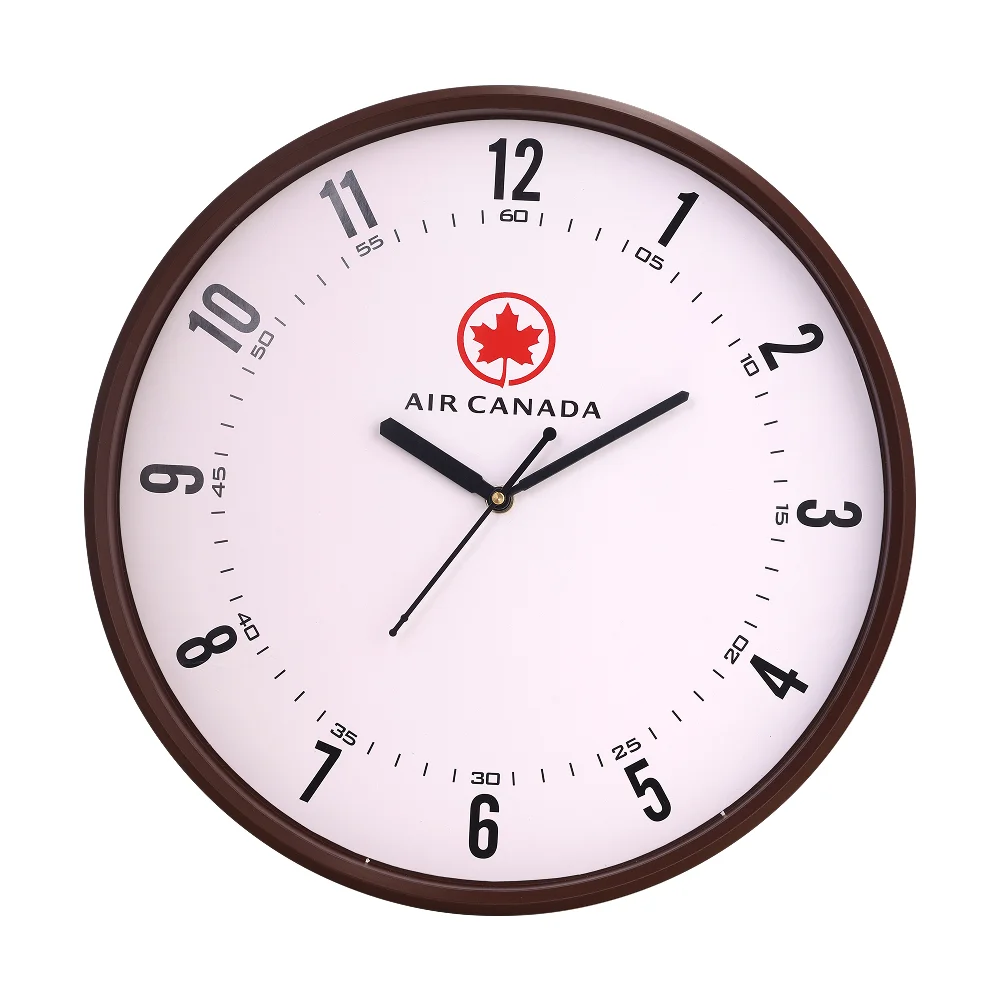 Luxe Analog Wall Clock - Brown Buy Luxe Analog Wall Clock - Brown in bulk for Corporate Gifting | Corporate Gyft