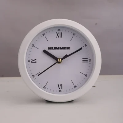 Buy Mini Table Clock - White in bulk for Corporate Gifting | Corporate Gyft