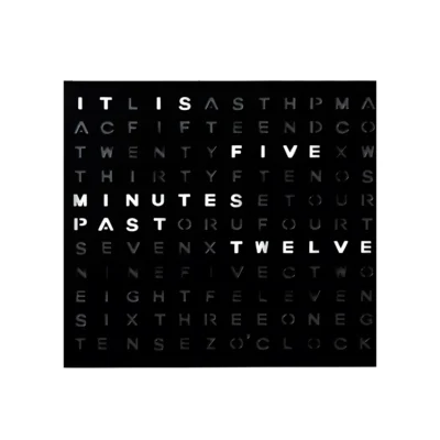 Buy Minimalist LED Grid Word Clock in bulk for Corporate Gifting | Corporate Gyft