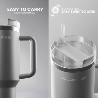 Buy Aquaminder Nile+ Smart Hydration Tumbler - White in bulk for Corporate Gifting | Corporate Gyft