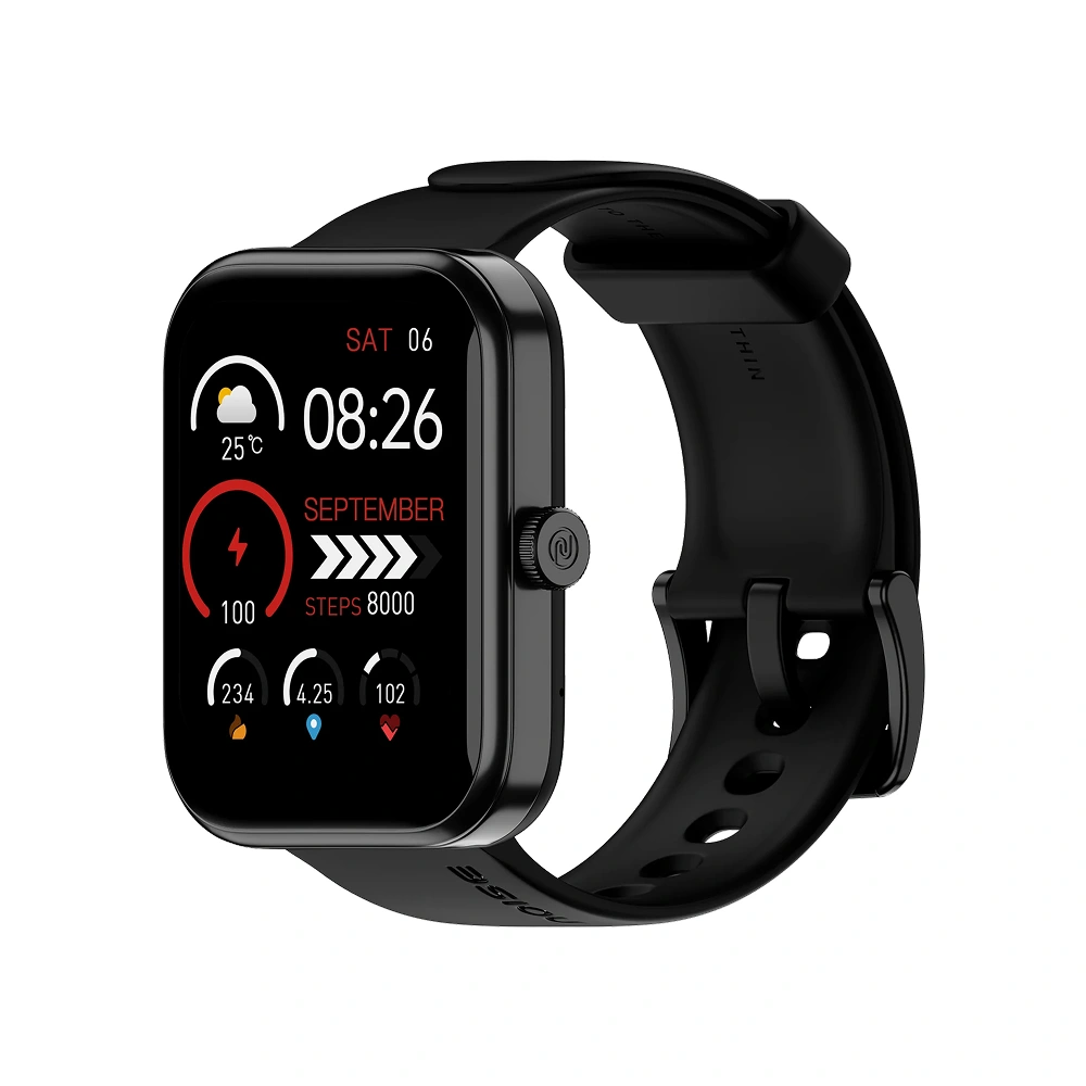 Noise ColorFit Grand 3 Smartwatch - Black Buy Noise ColorFit Grand 3 Smartwatch - Black in bulk for Corporate Gifting | Corporate Gyft