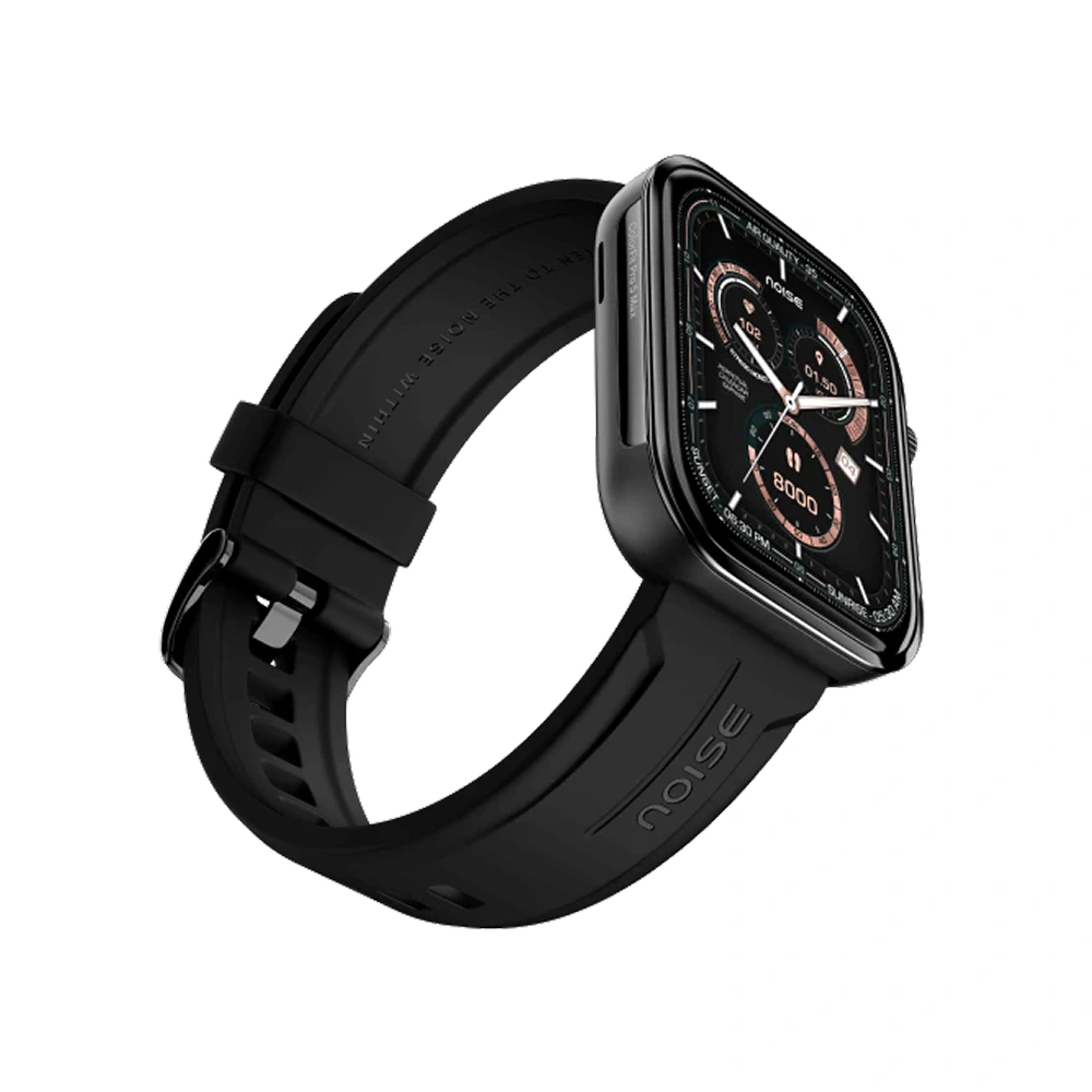 Noise ColorFit Pro 5 Max - Black Buy Noise ColorFit Pro 5 Max - Black in bulk for Corporate Gifting | Corporate Gyft