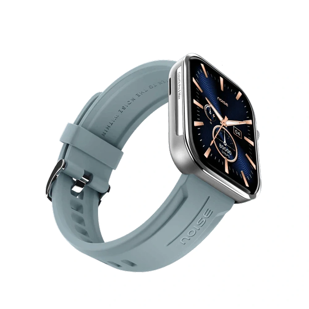 Noise ColorFit Pro 5 Max - Sky Blue Buy Noise ColorFit Pro 5 Max - Sky Blue in bulk for Corporate Gifting | Corporate Gyft