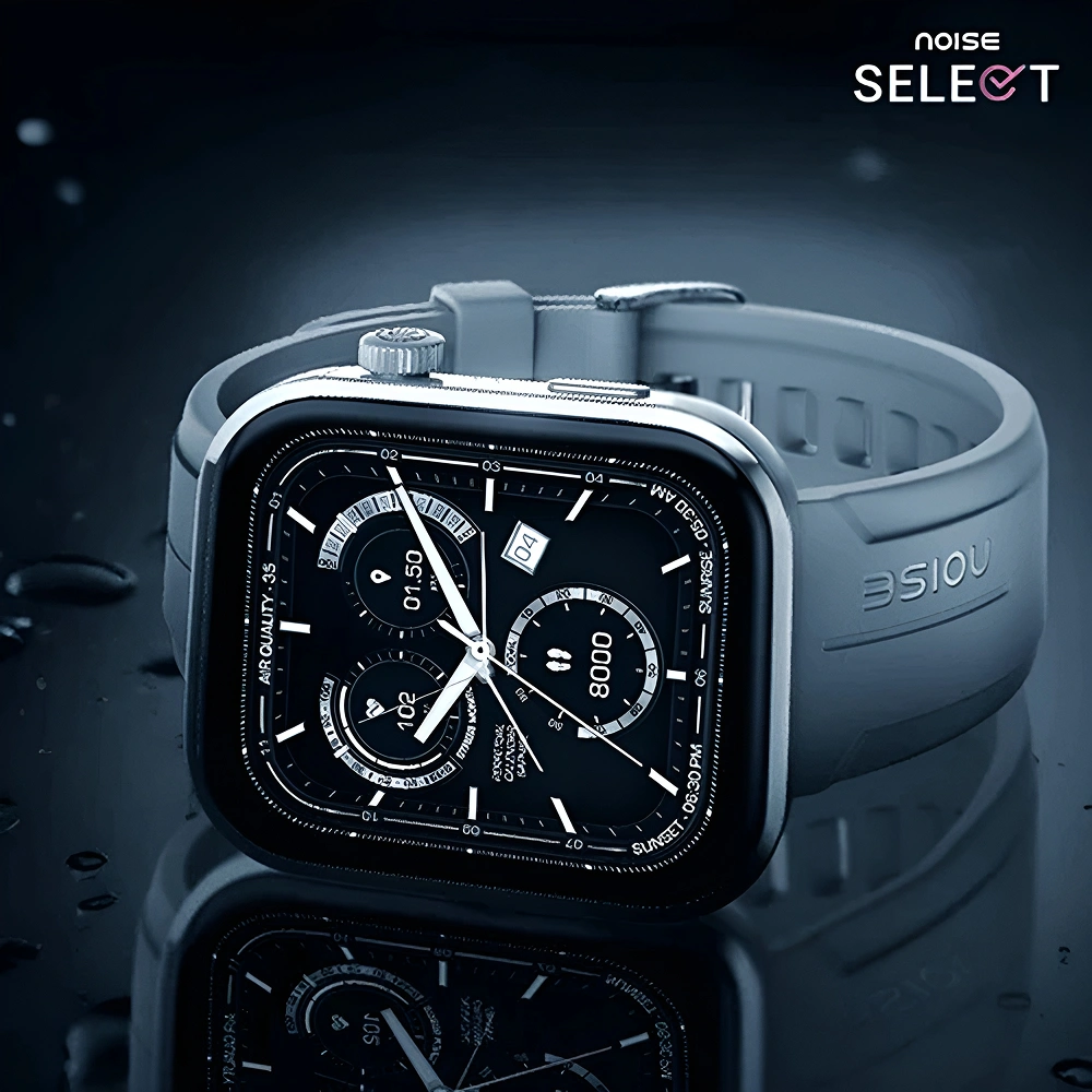 Noise ColorFit Pro 5 Max - Sky Blue Buy Noise ColorFit Pro 5 Max - Sky Blue in bulk for Corporate Gifting | Corporate Gyft