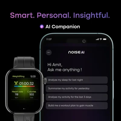 Buy Noise ColorFit Pro 6 Max - Black in bulk for Corporate Gifting | Corporate Gyft