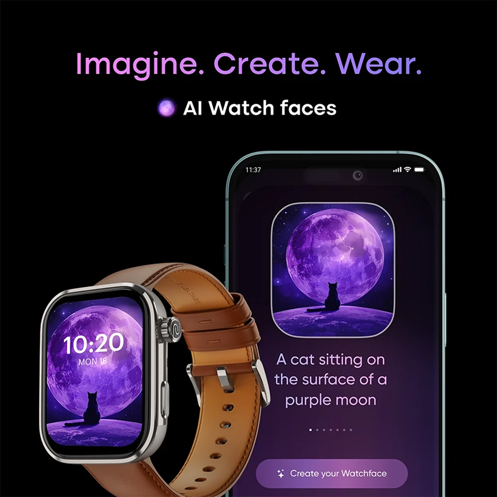 Noise ColorFit Pro 6 Max - Brown Buy Noise ColorFit Pro 6 Max - Brown in bulk for Corporate Gifting | Corporate Gyft