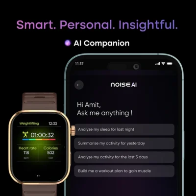 Buy Noise ColorFit Pro 6 Max - Dark Brown in bulk for Corporate Gifting | Corporate Gyft