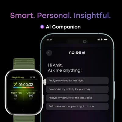 Buy Noise ColorFit Pro 6 Max - Dark Green in bulk for Corporate Gifting | Corporate Gyft