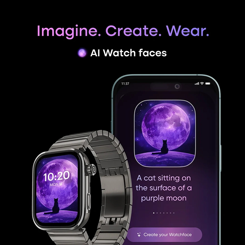 Noise ColorFit Pro 6 Max - Titanium Buy Noise ColorFit Pro 6 Max - Titanium in bulk for Corporate Gifting | Corporate Gyft