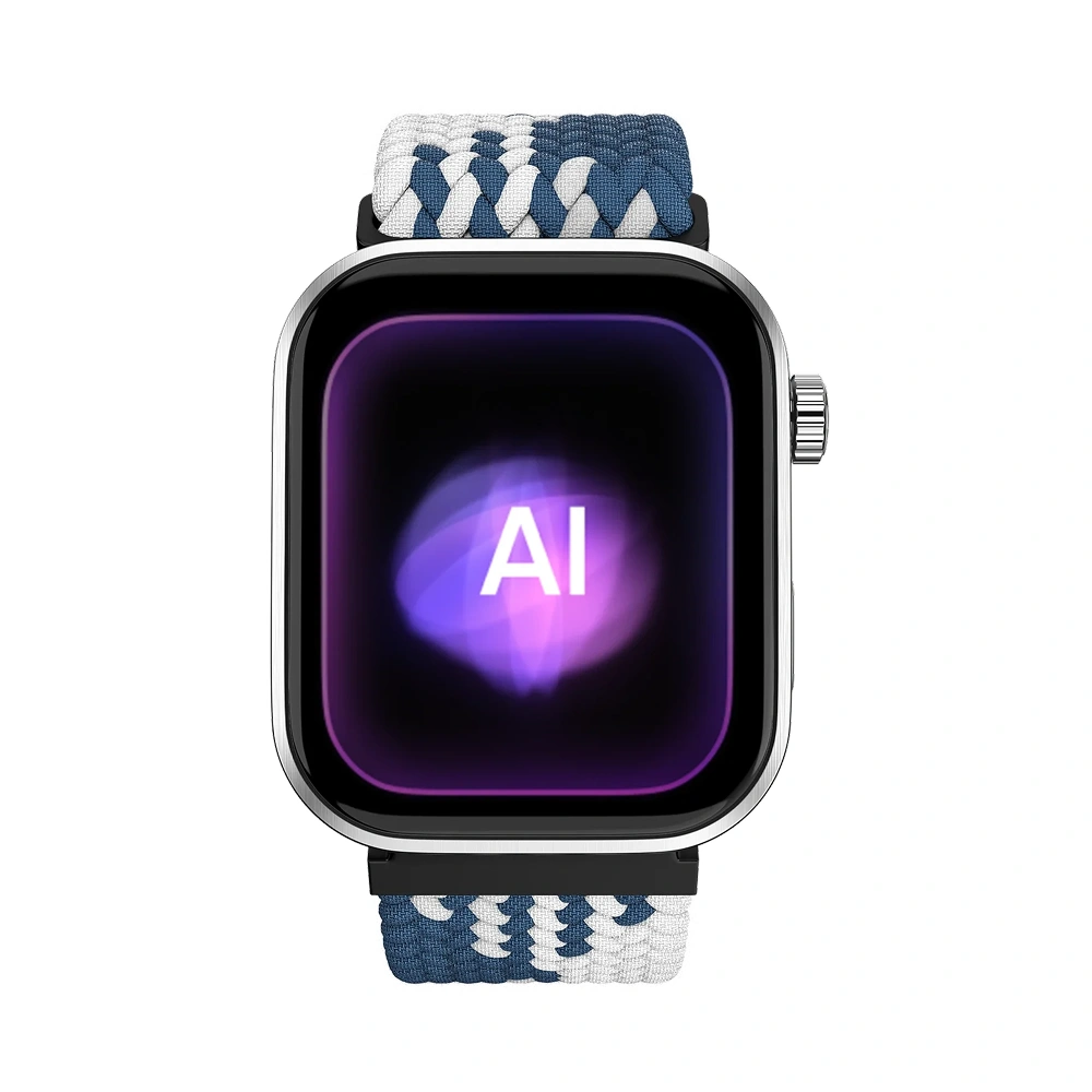 Noise ColorFit Pro 6 - White and Blue Buy Noise ColorFit Pro 6 - White and Blue in bulk for Corporate Gifting | Corporate Gyft