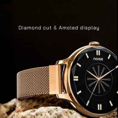 Buy NoiseFit Diva Smartwatch - Gold in bulk for Corporate Gifting | Corporate Gyft