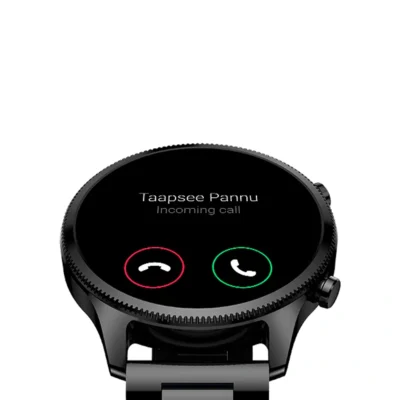 Buy NoiseFit Halo Plus Smartwatch - Black in bulk for Corporate Gifting | Corporate Gyft