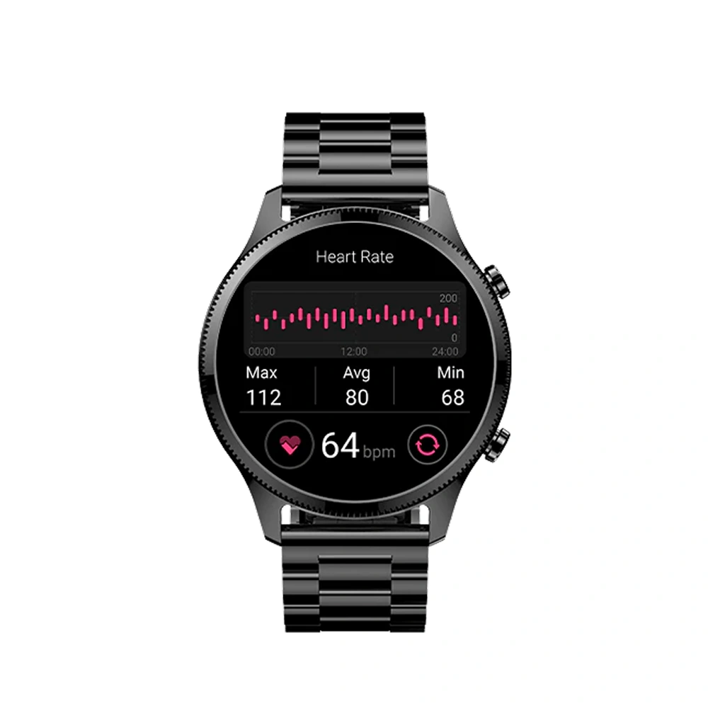 NoiseFit Halo Plus Smartwatch - Black Buy NoiseFit Halo Plus Smartwatch - Black in bulk for Corporate Gifting | Corporate Gyft