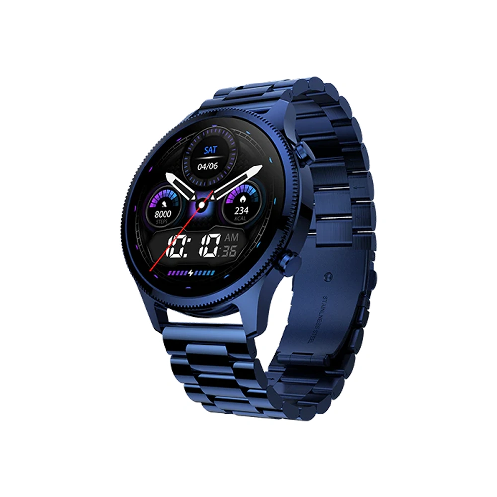 NoiseFit Halo Plus Smartwatch - Blue Buy NoiseFit Halo Plus Smartwatch - Blue in bulk for Corporate Gifting | Corporate Gyft