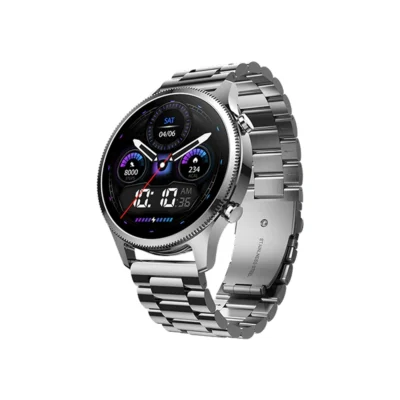 Buy NoiseFit Halo Plus Smartwatch - Silver in bulk for Corporate Gifting | Corporate Gyft