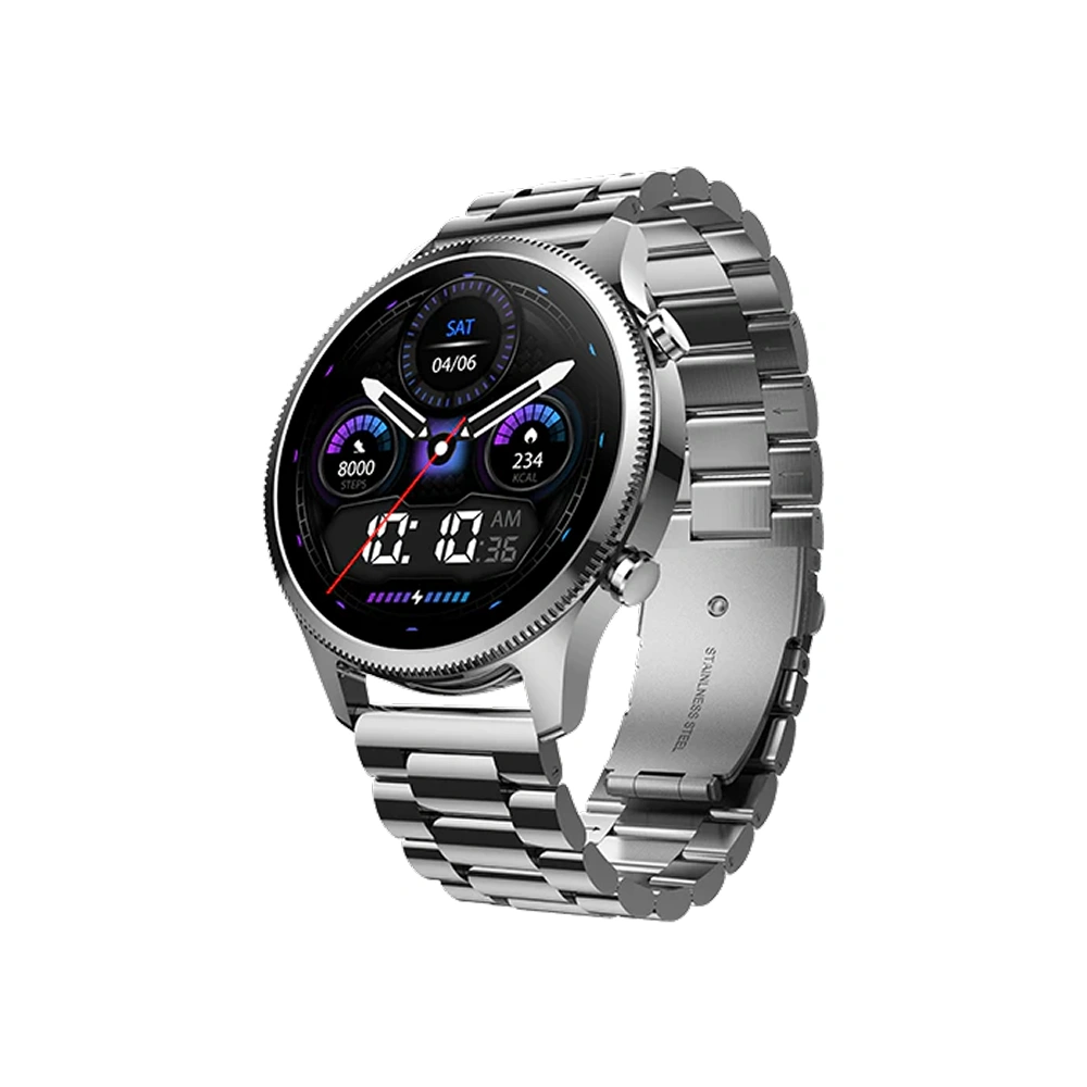 NoiseFit Halo Plus Smartwatch - Silver Buy NoiseFit Halo Plus Smartwatch - Silver in bulk for Corporate Gifting | Corporate Gyft